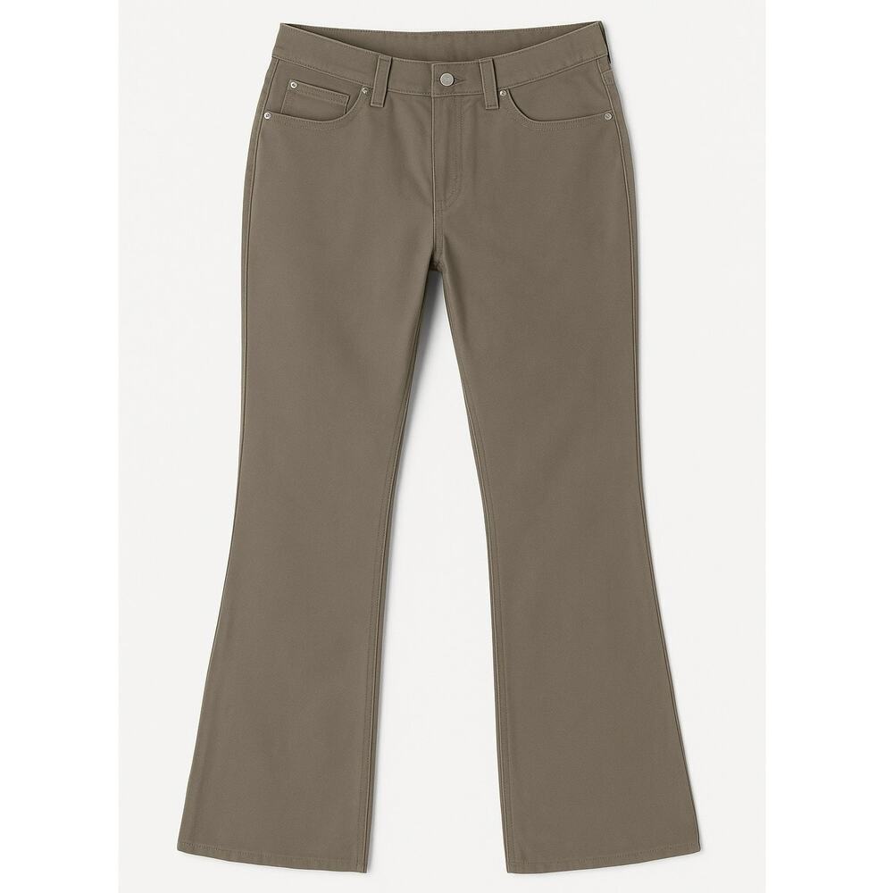 Carhartt Khaki Work Pants Womens 14x32 WB002 Cotton Straight Leg Made in Mexico